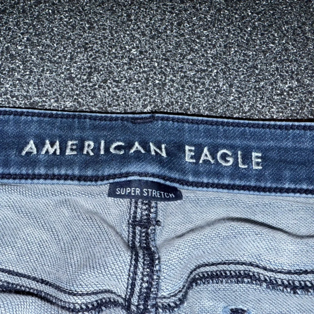 American Eagle Outfitters Size 14 Short  Dark Wash Super Hi Rise‎ Jeggings